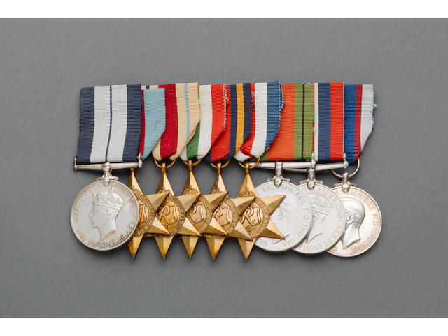 A Second World War D.S.M. group of Sergeant F.C.Willoughby, Royal Marines,