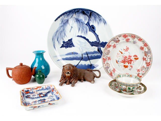A group of Chinese pottery and porcelain Various dates