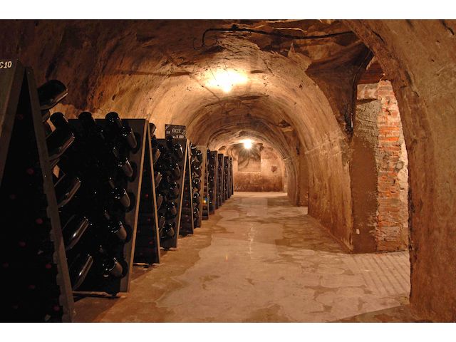 The cellars at Pol Roger