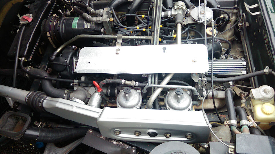 Bonhams : Rare and desirable manual transmission expample,1973 Jaguar E