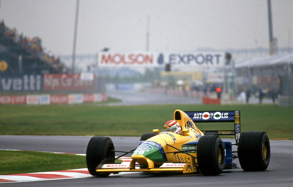 Bonhams The Ex Michael Schumacher Nelson Piquet Roberto Moreno Canadian Grand Prix Winning 1991 3 5 Litre Benetton Cosworth Ford B191 Chassis No B 191 02