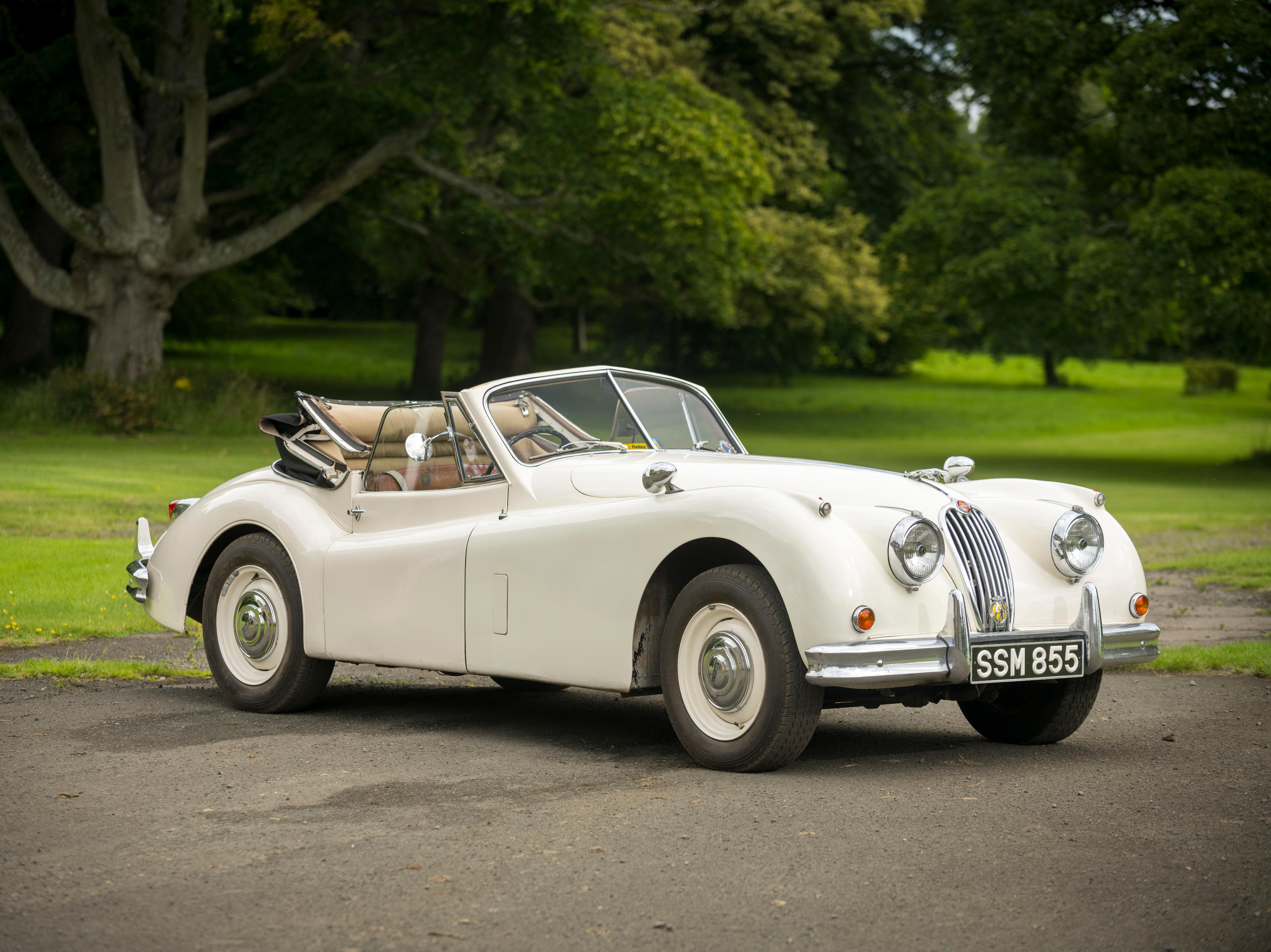 Bonhams Cars : 1955 Jaguar XK140 Drophead Coupé Chassis no. 807283 ...