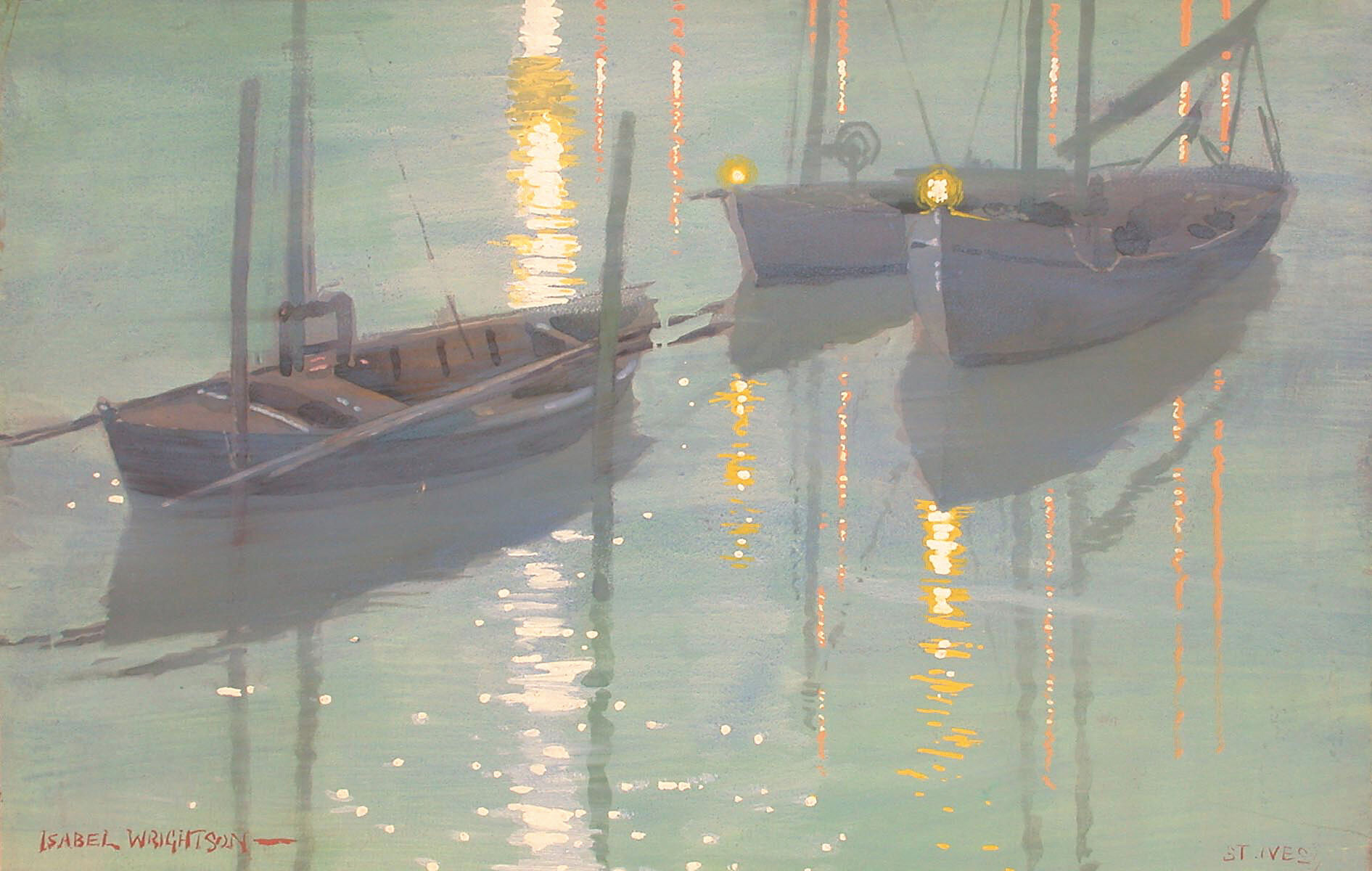 Moored Boats