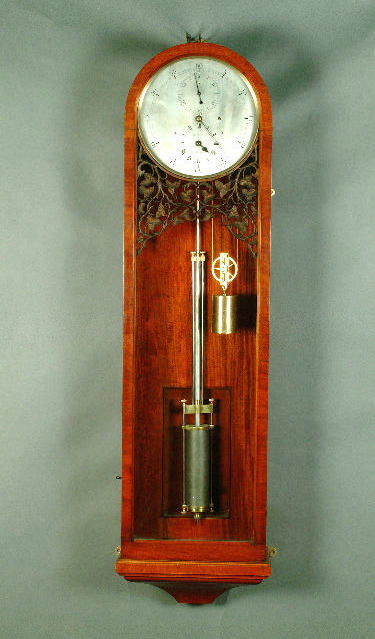 A Victorian mahogany wall mounted regulator,