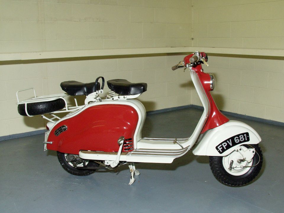 Bonhams 1957 Lambretta 150 Ldb Mk Iii Scooter Chassis No 254680 Engine No 264615