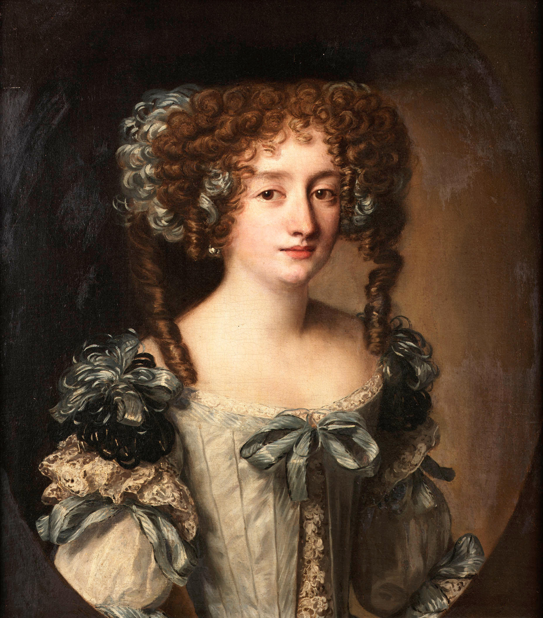 Дамы эпохи барокко. Гортензия Манчини герцогиня Мазарини. Прическа Мария Манчини Барокко. Мария Манчини портрет. Якоб Фердинанд фут 1639-1700 портреты.