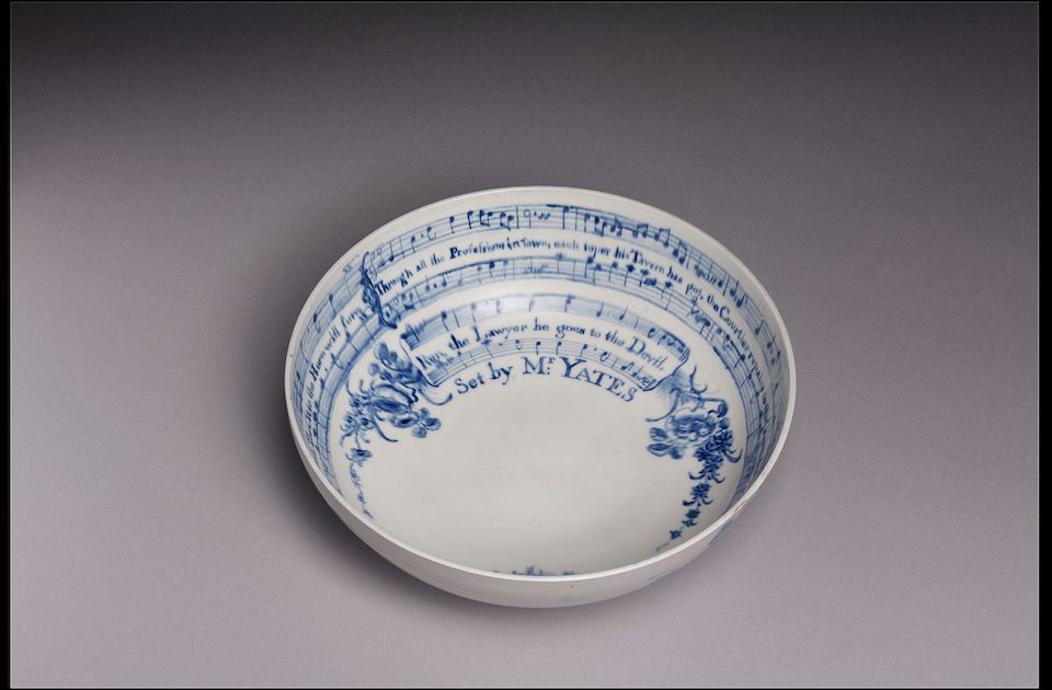 Bonhams The Vauxhall Musical Bowl circa 175860