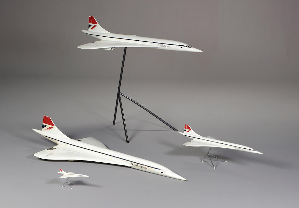 A Concorde Travel Agent S Model Bonhams