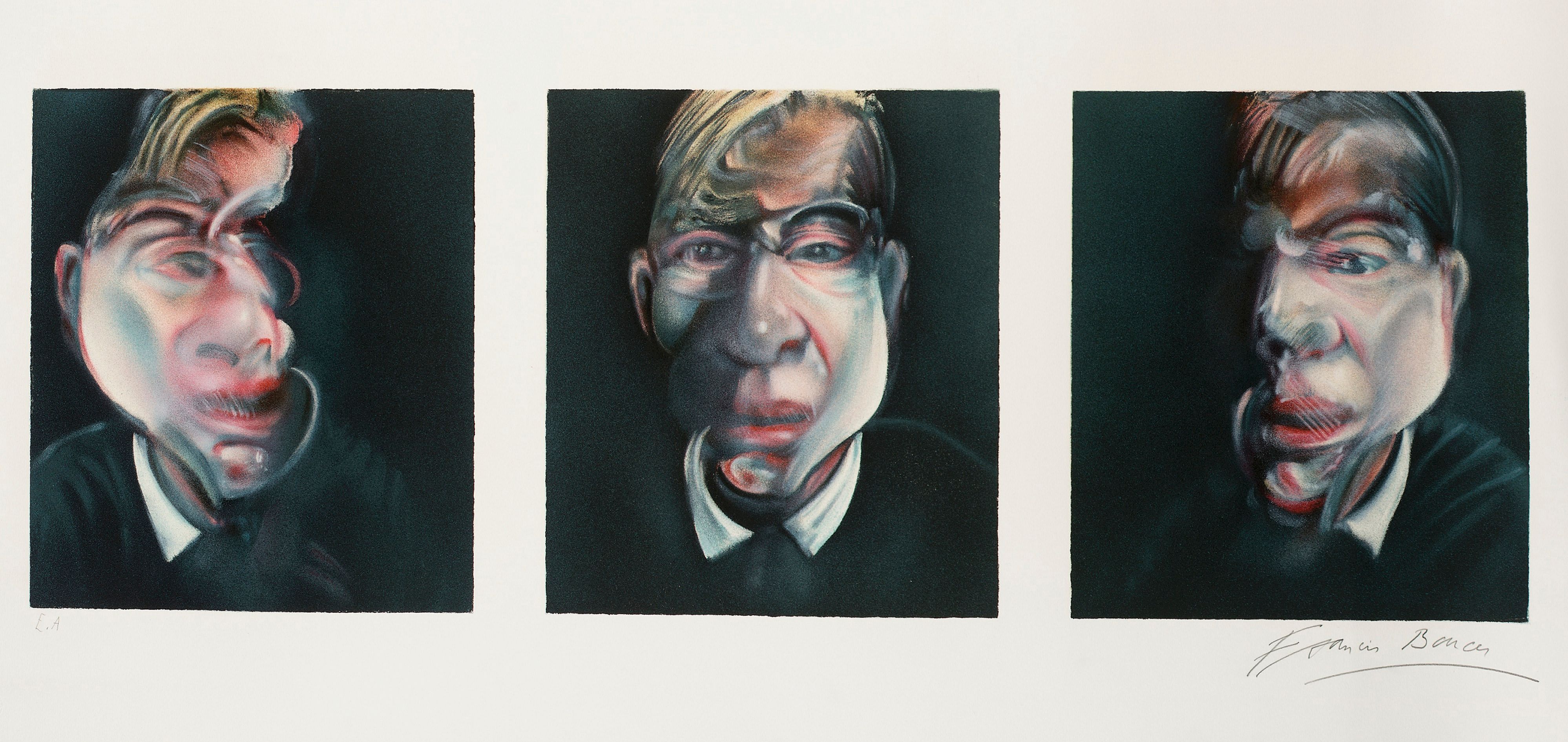 Three Studies for Self Portrait
