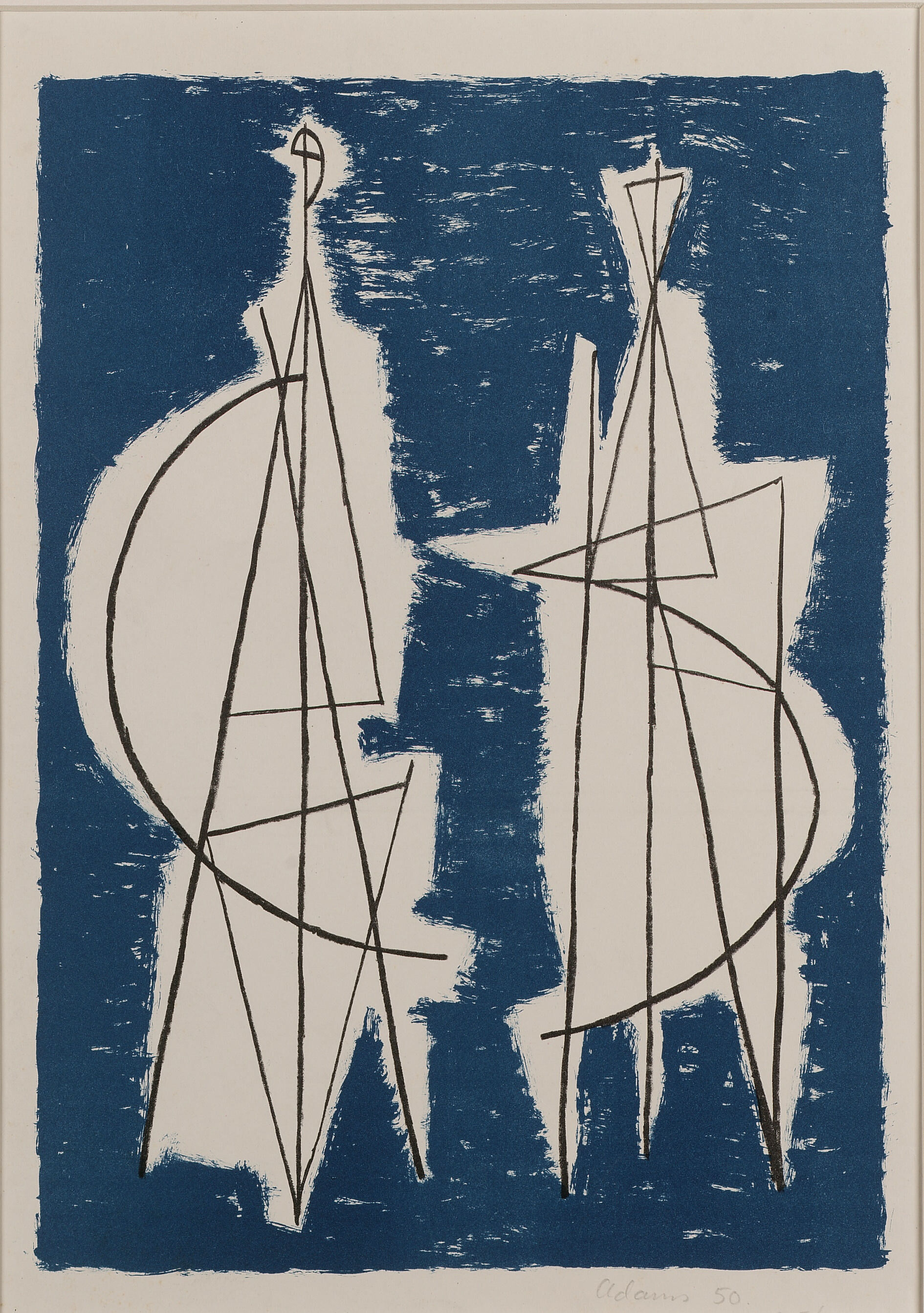 Two Standing Figures