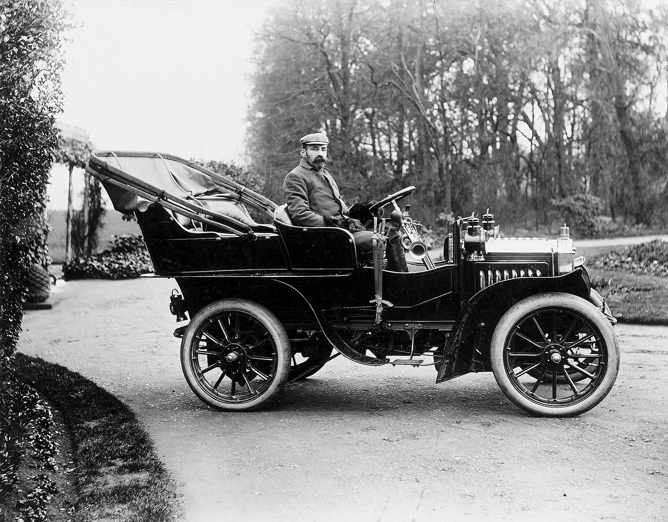 Bonhams Cars : Two veteran motoring photographs,