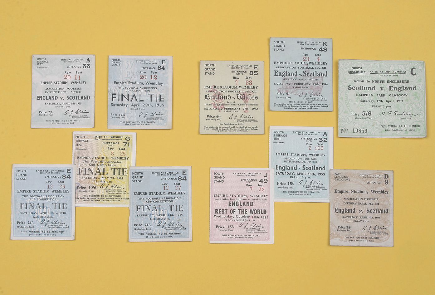 F.A Cup Final ticket,