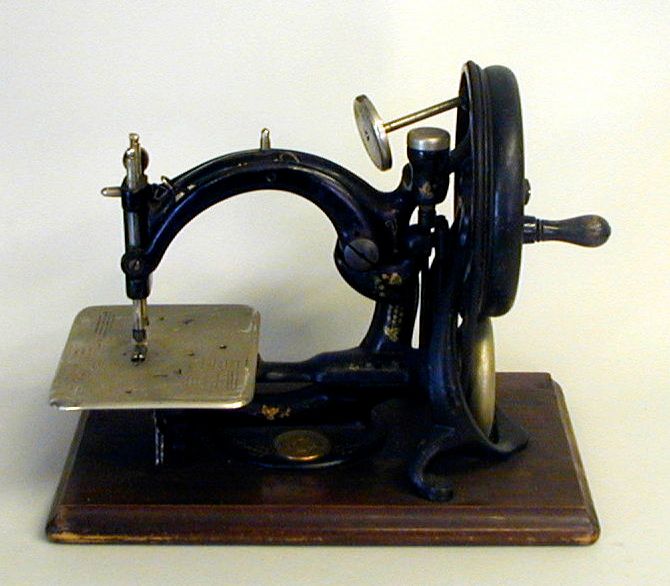 A Willcox & Gibbs 'C' frame sewing machine,