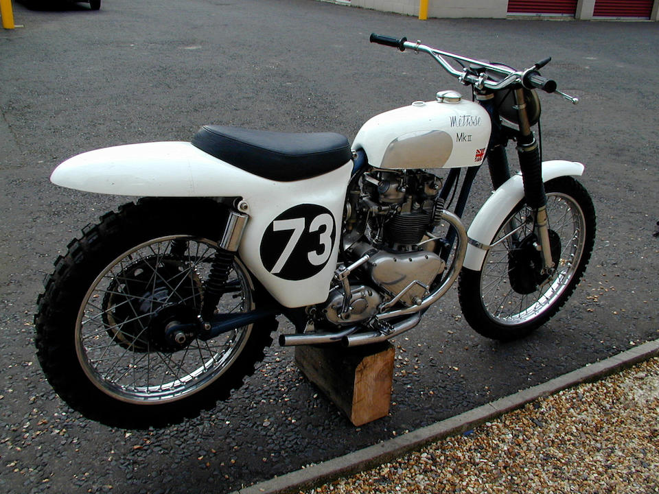 Bonhams The Ex Derek Don Rickman 1960 Metisse 500cc Mkii Scrambler Engine No Tr5