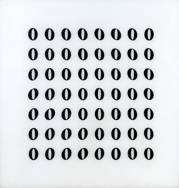 Bonhams : Bridget Riley (Untitled) Fragment 2 Silkscreen on perspex ...