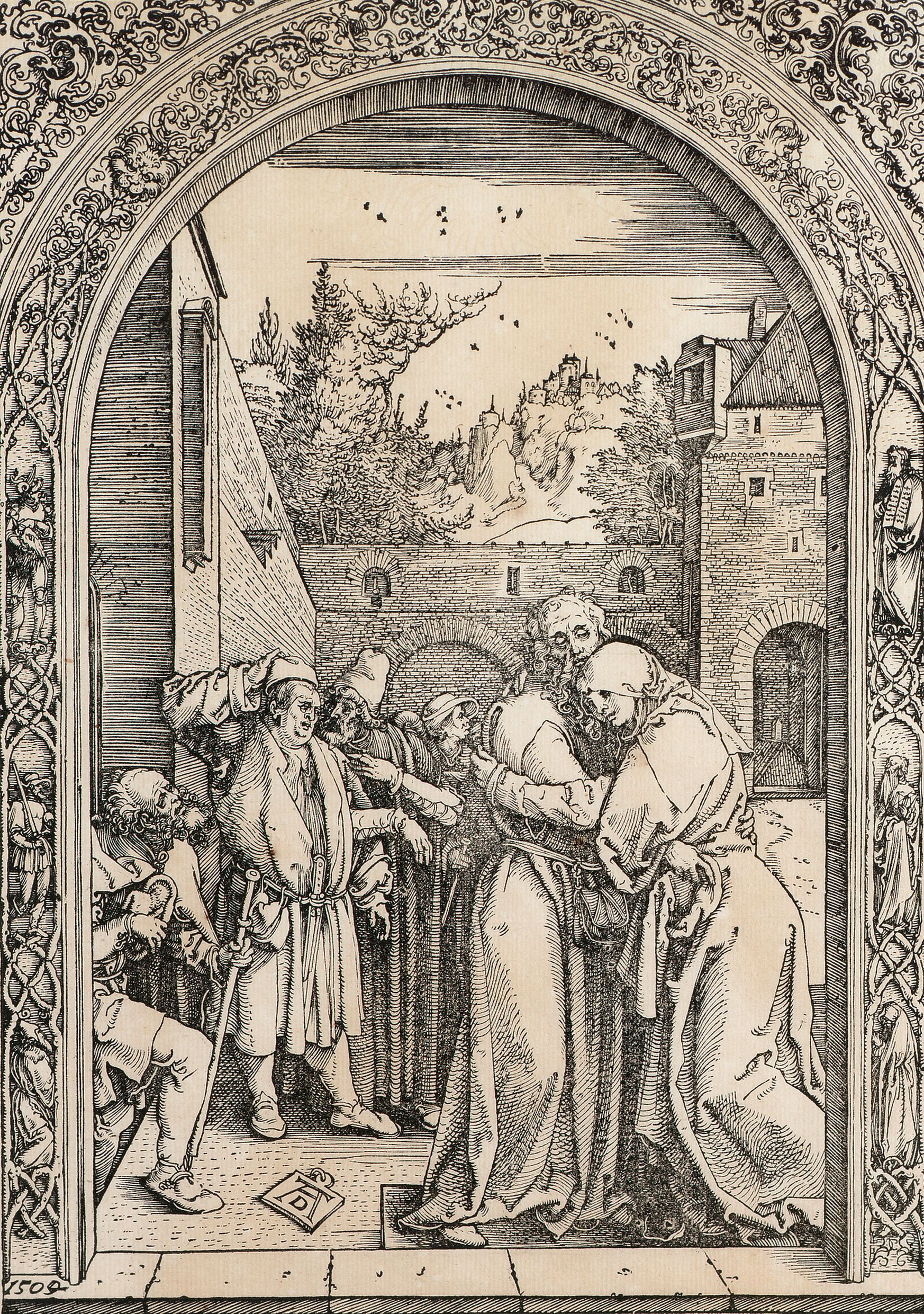 Joachim and St Anne Meet at the Golden Gate