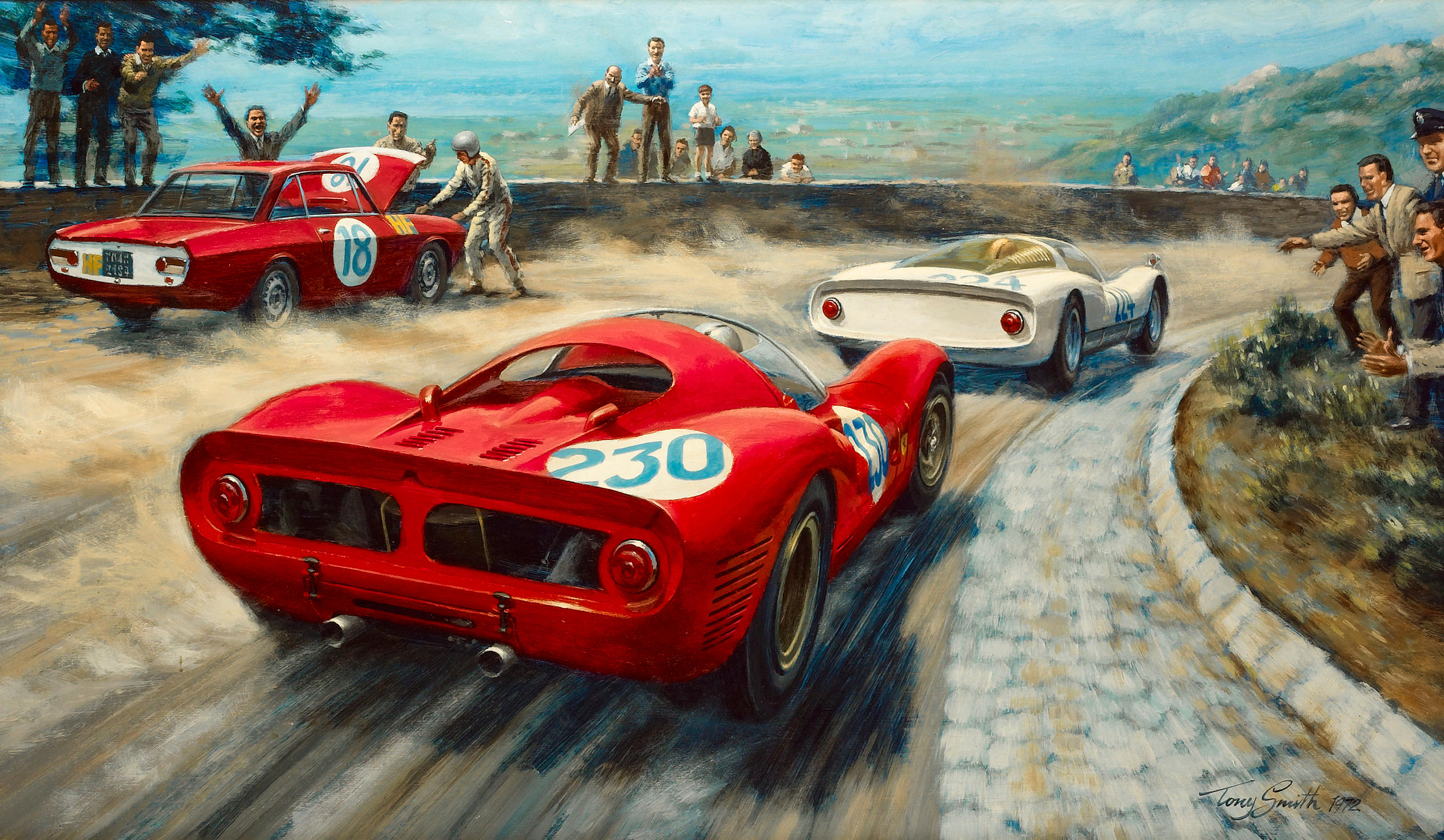 Bonhams Cars : Tony Smith, 'Porsche versus Ferrari - Targa Florio Battle',