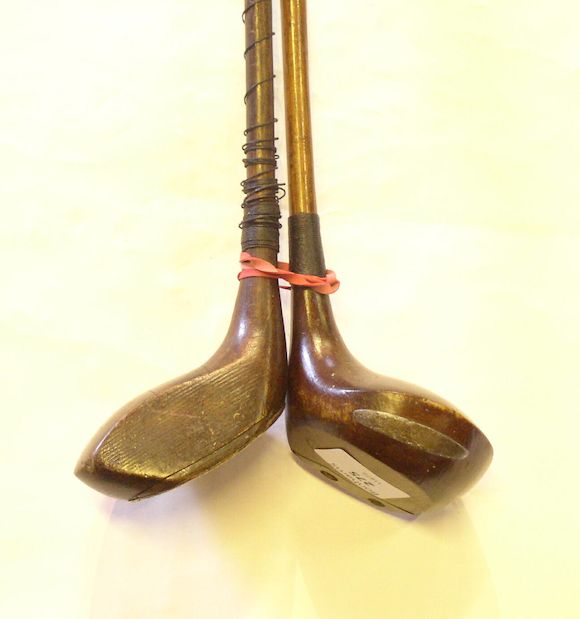 Driver En Bois Hickory Martins Velometer Co. – 1915 – Manche Droitier – Grip Cuir – Collection