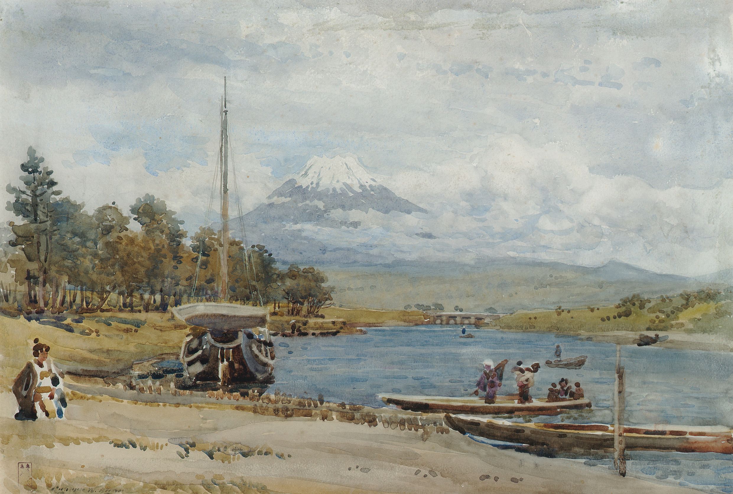 Robert Weir Allan (British, 18521942) A Scene in CumberlandRobert Weir