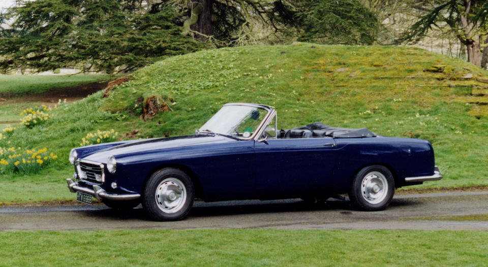The Ex-Peter Sellers, Turin Motor Show,1962 Bristol 407/410 Convertible  Chassis no. 6152 Engine no. 31819119C