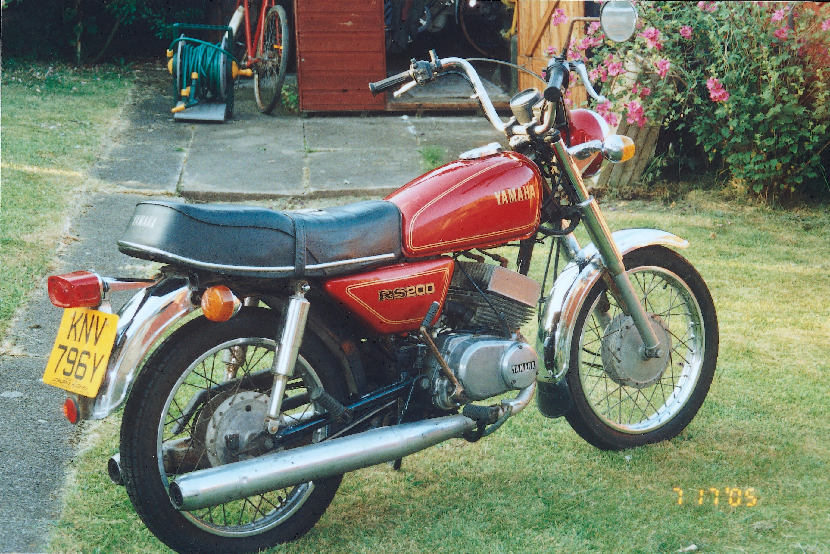Bonhams Cars : 1983 Yamaha 200cc RS200 Frame no. 3L2011218 Engine no ...