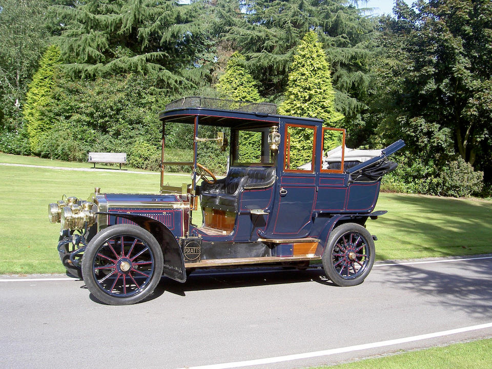 1904 Societe Manufacturiere d'Armes 24/30hp Open-Drive Landaulette  Chassis no. 5063 Engine no. 9869