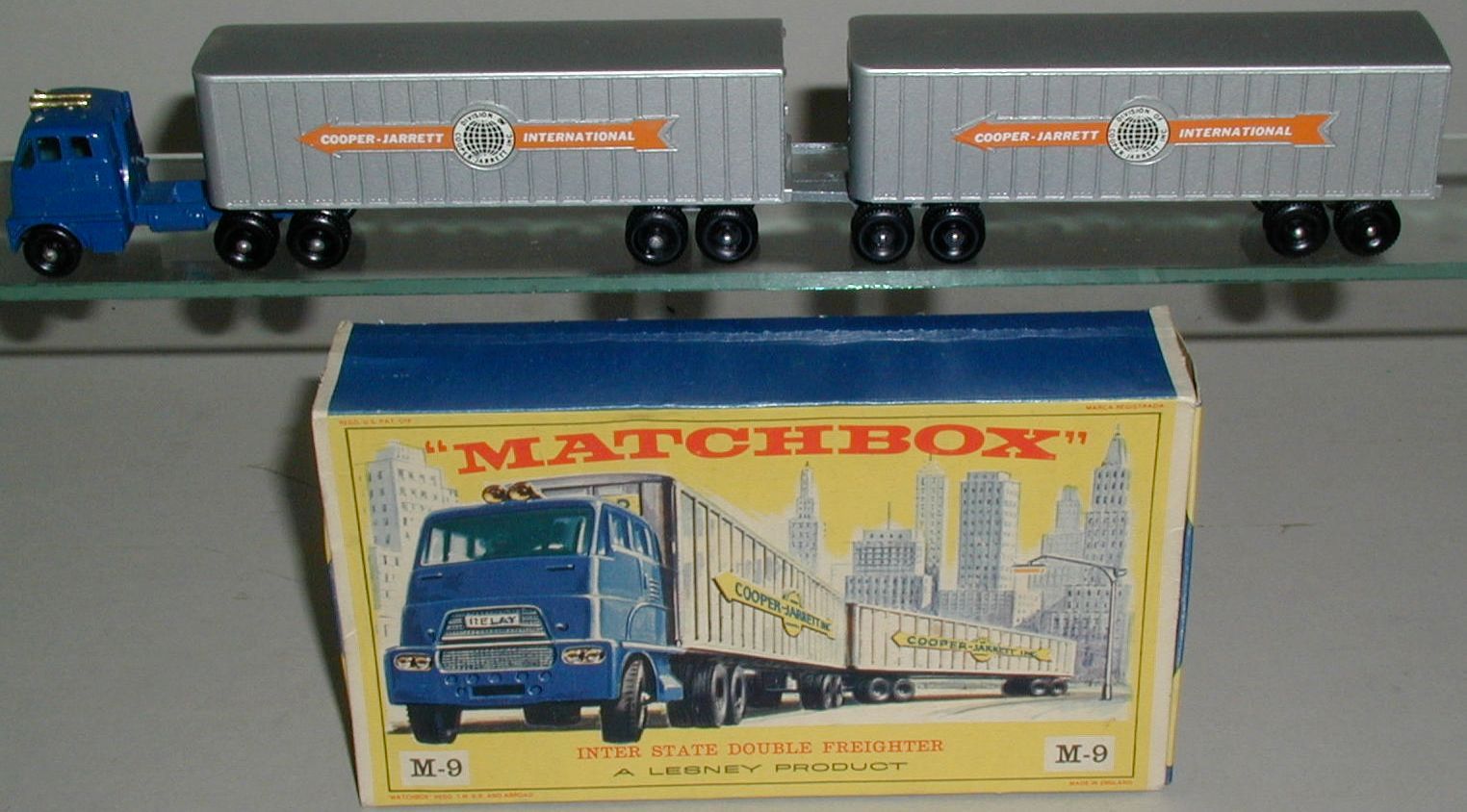 Matchbox Majorpack M9 Interstate double freighter