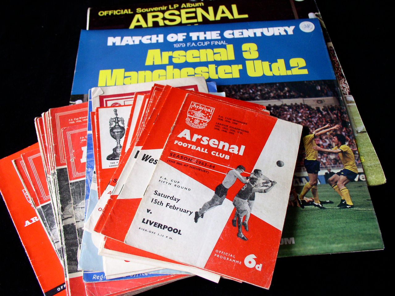 Arsenal Programmes,
