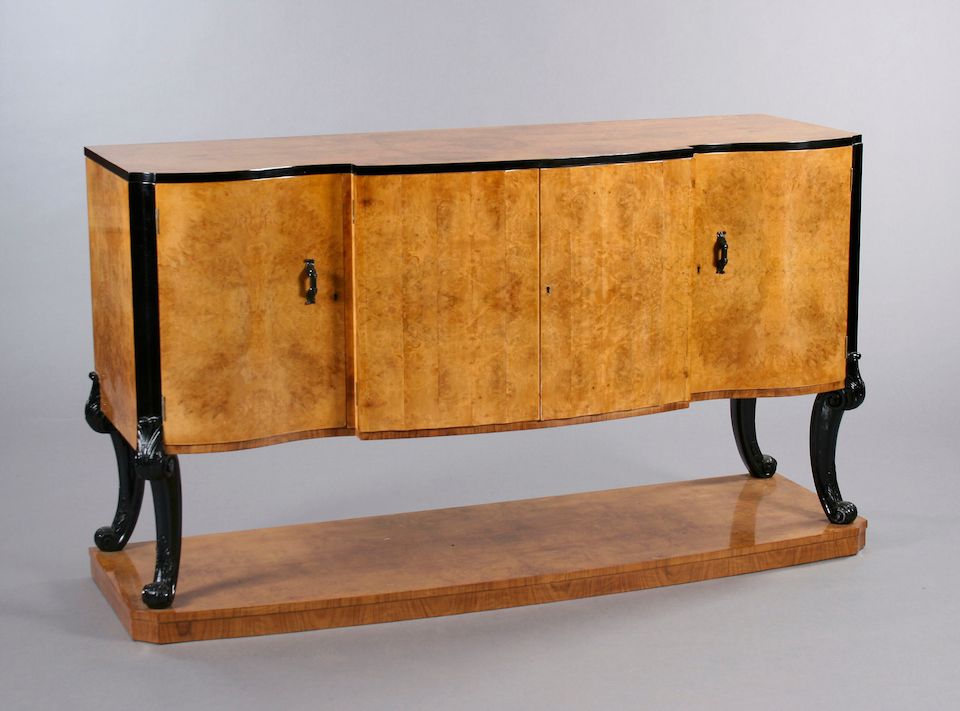 Bonhams An impressive Harry and Lou Epstein (London) Art Deco burr