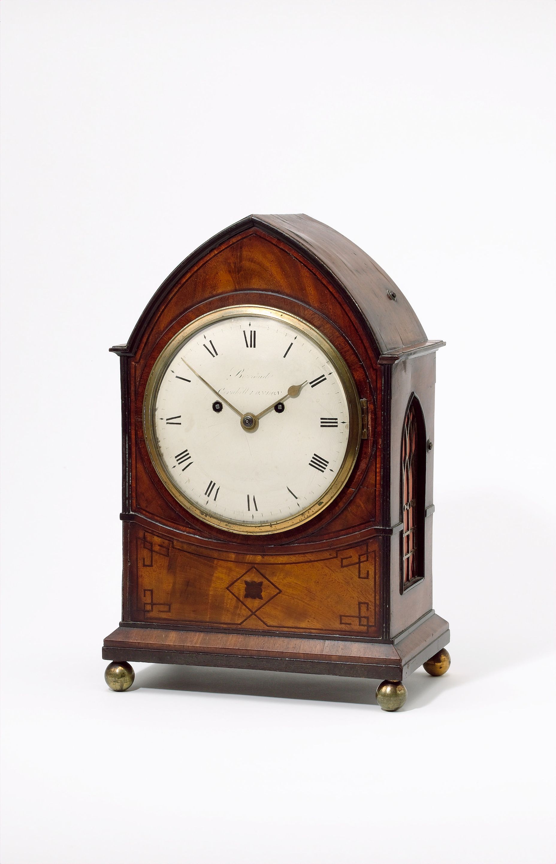 Regency Lancet top bracket clock