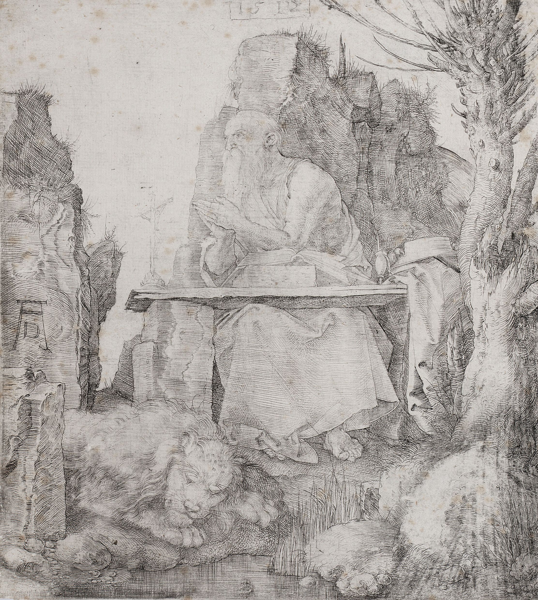 St Jerome by the Pollard Willow