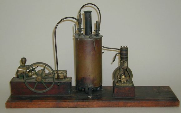 Bonhams : Scratch built live steam stationary engine