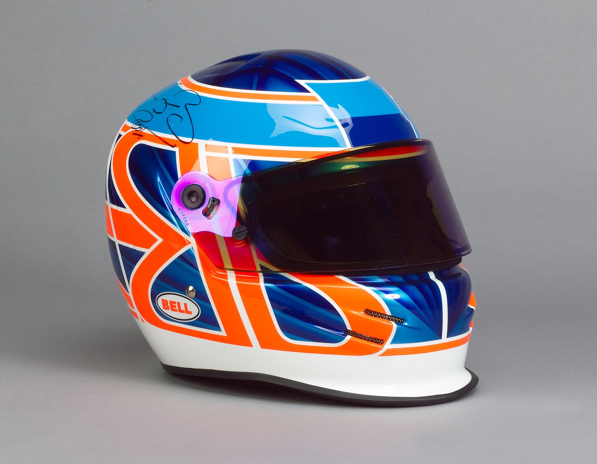 Bonhams Cars A Signed Jenson Button Race Specification Helmet