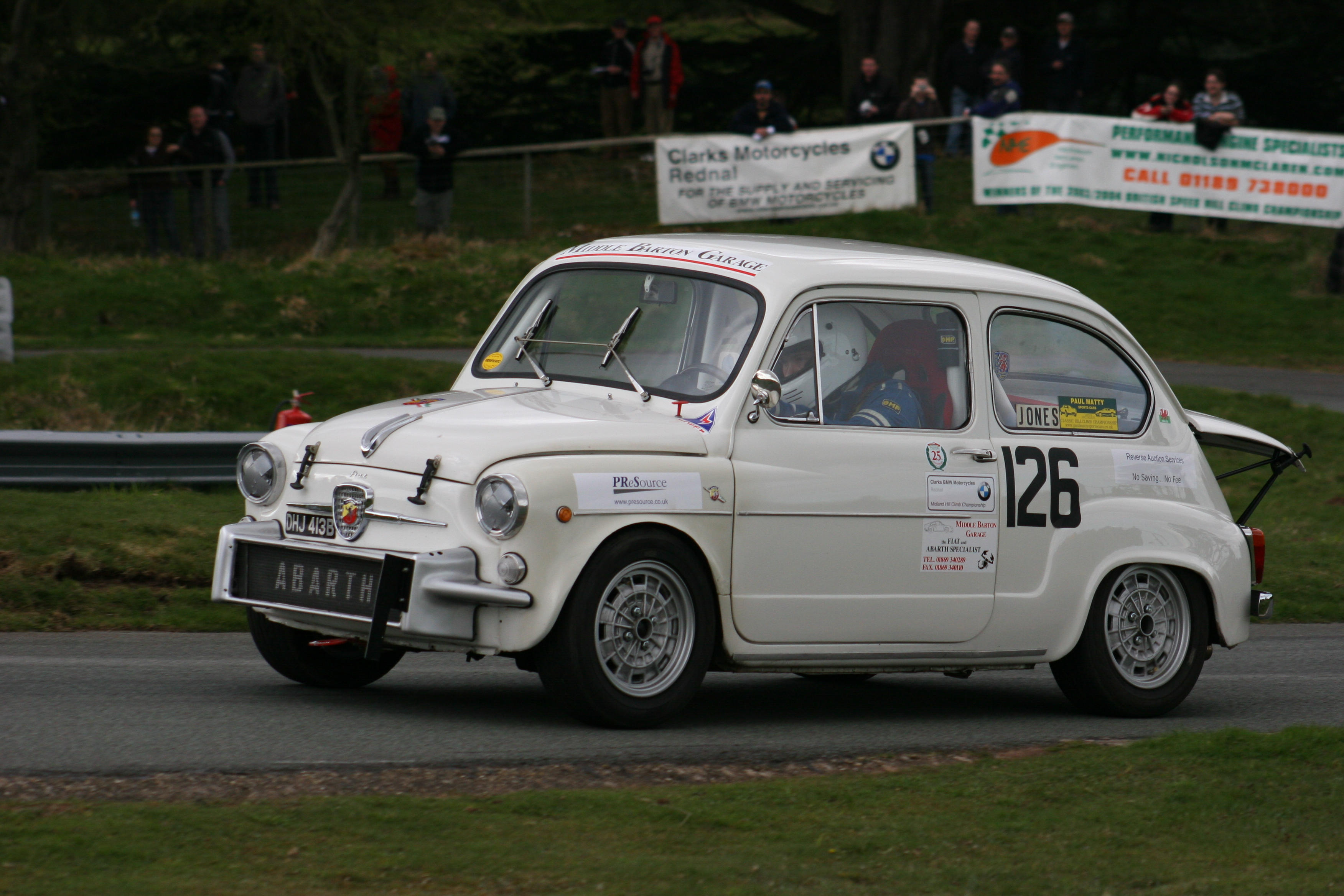 Bonhams Cars : 1964 FIAT-Abarth 850TC Group 2 Historic Racing Saloon ...