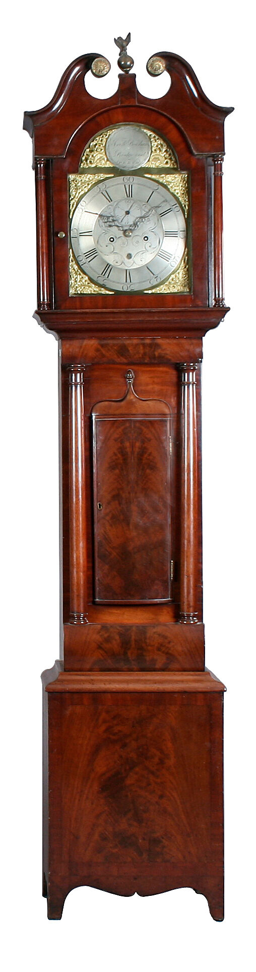 Bonhams : A mahogany longcase clock, Archibald Buchan, Bridge End ...