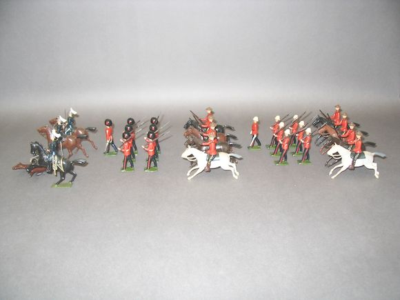 Poilu Attending to a Generals Horse----RETIRED - Products