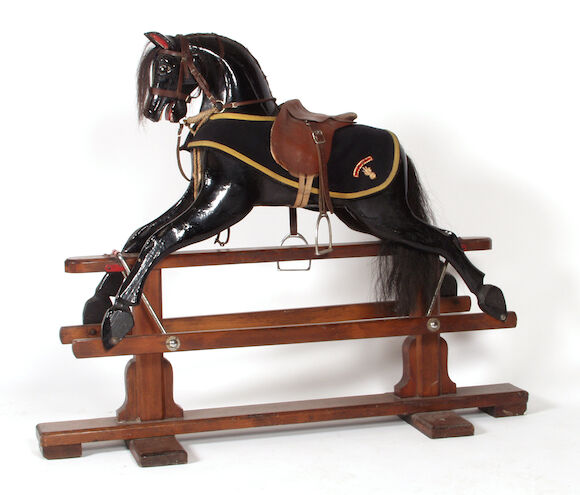 Bonhams : A `Safety' rocking horse,
