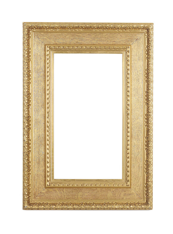 Bonhams : An English 19th Century gilded oak and composition Watts frame