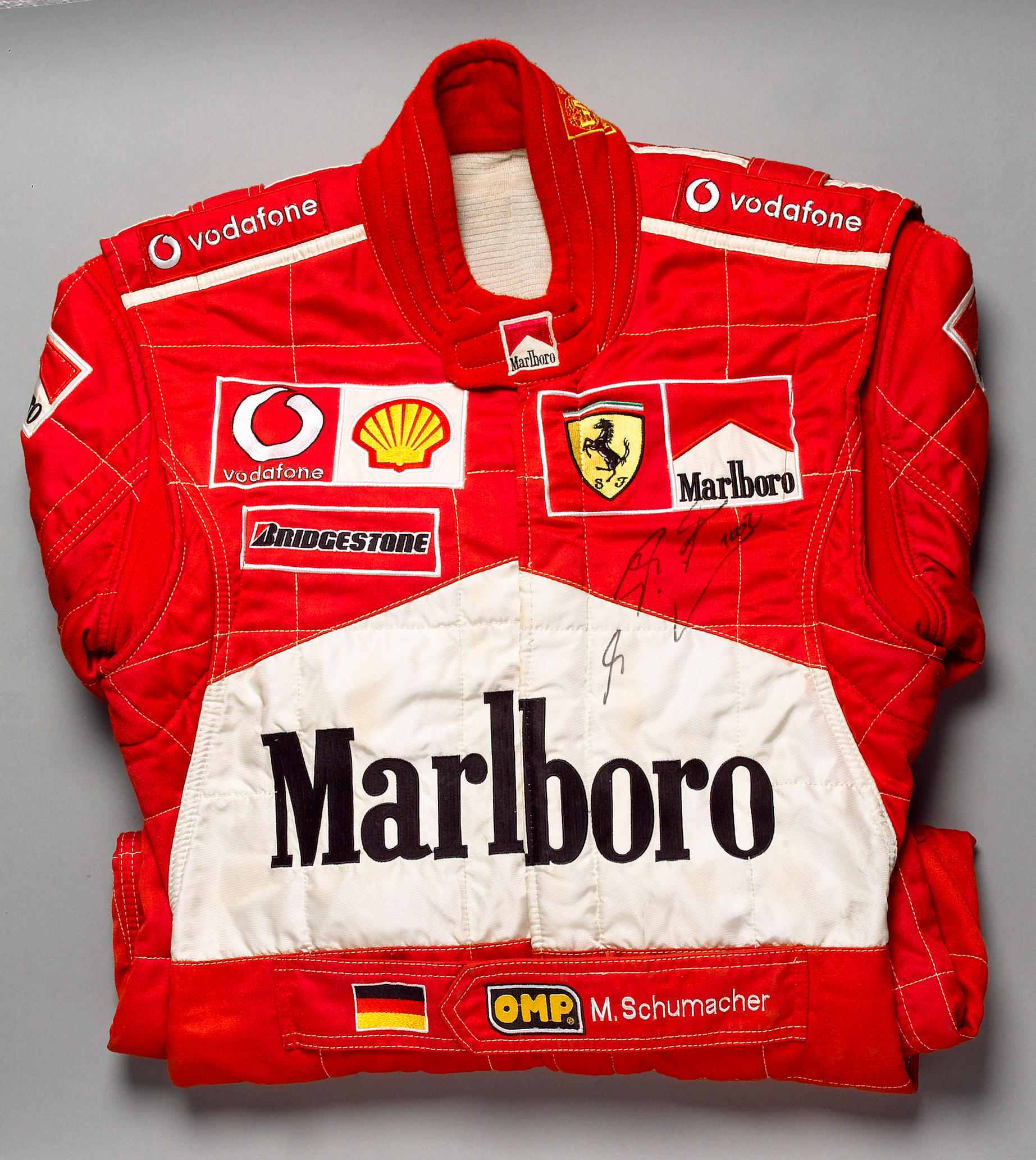 Bonhams Cars : Michael Schumacher's race winning overalls, Australian ...