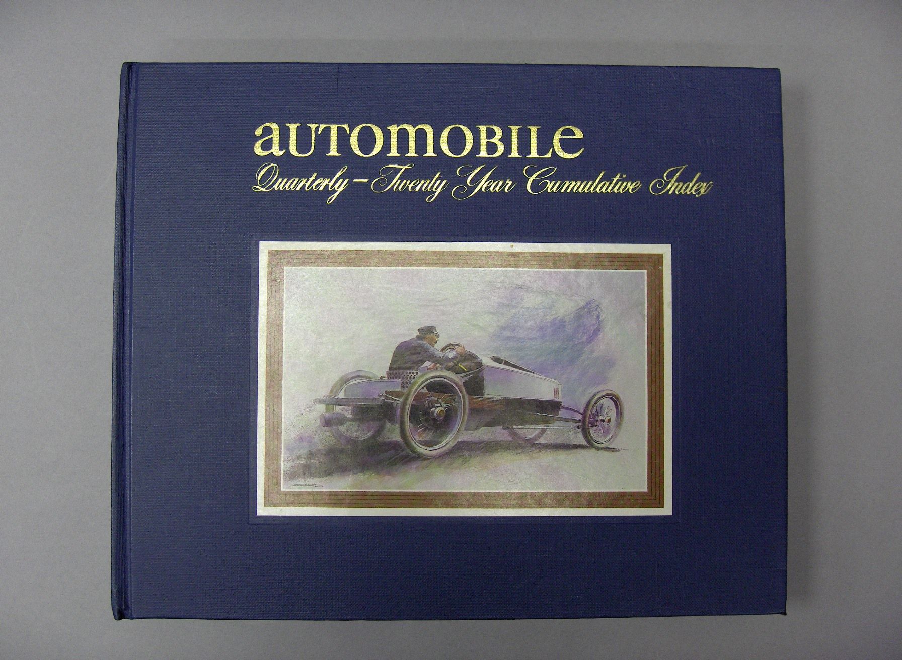 Bonhams Cars Automobile Quarterly Twenty Year Cumulative Index