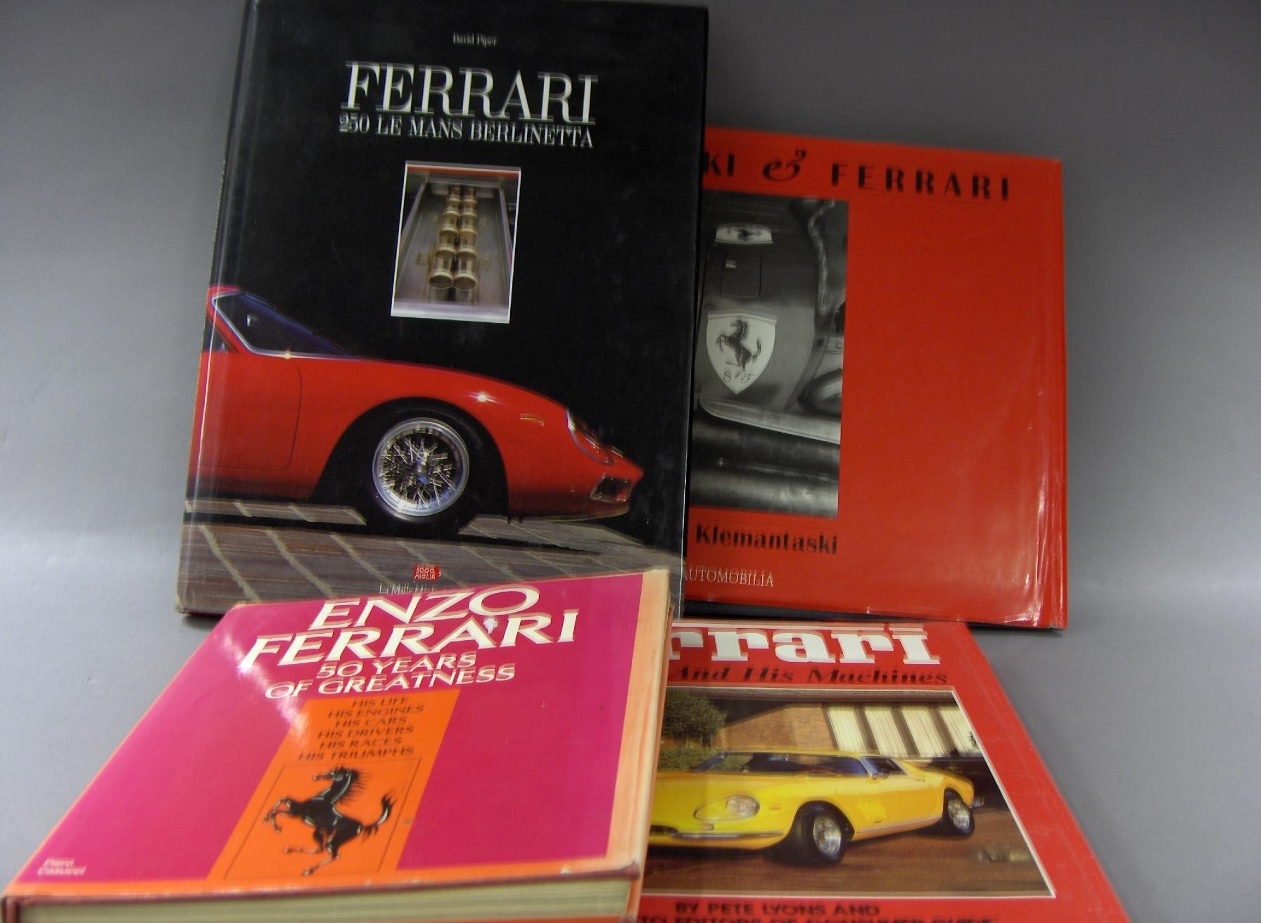 Bonhams Cars : A quantity of Ferrari and motor racing books,