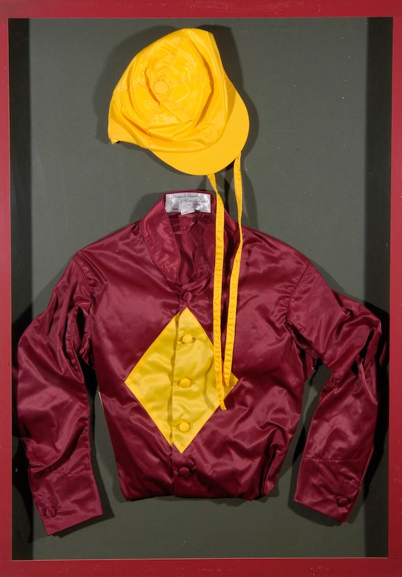 Bonhams : A set of Red Rum racing silks