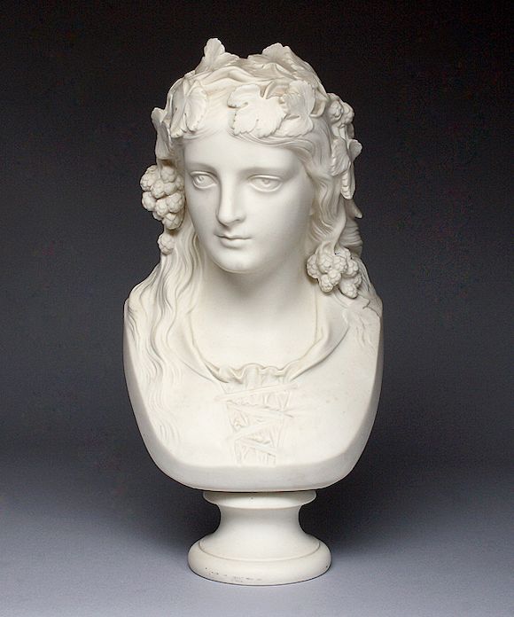 Bonhams : A Copeland parian bust, 