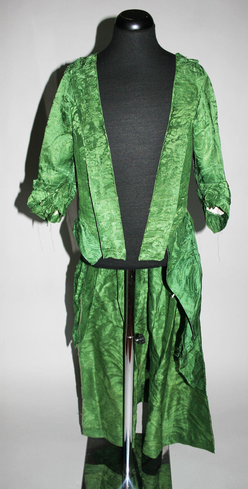 Bonhams Two mid 18th century lady's open robe dresses