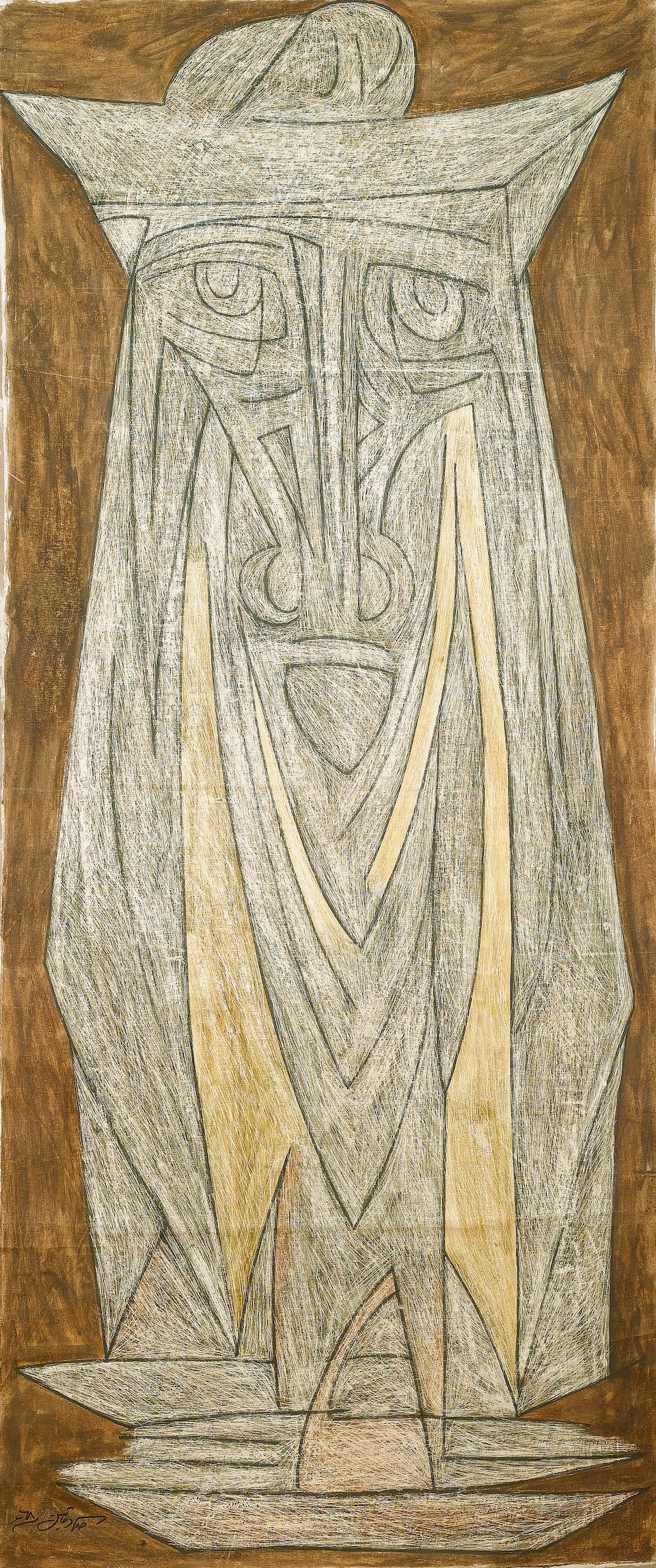 Bonhams Sadequain Pakistan 1937 87 Untitled