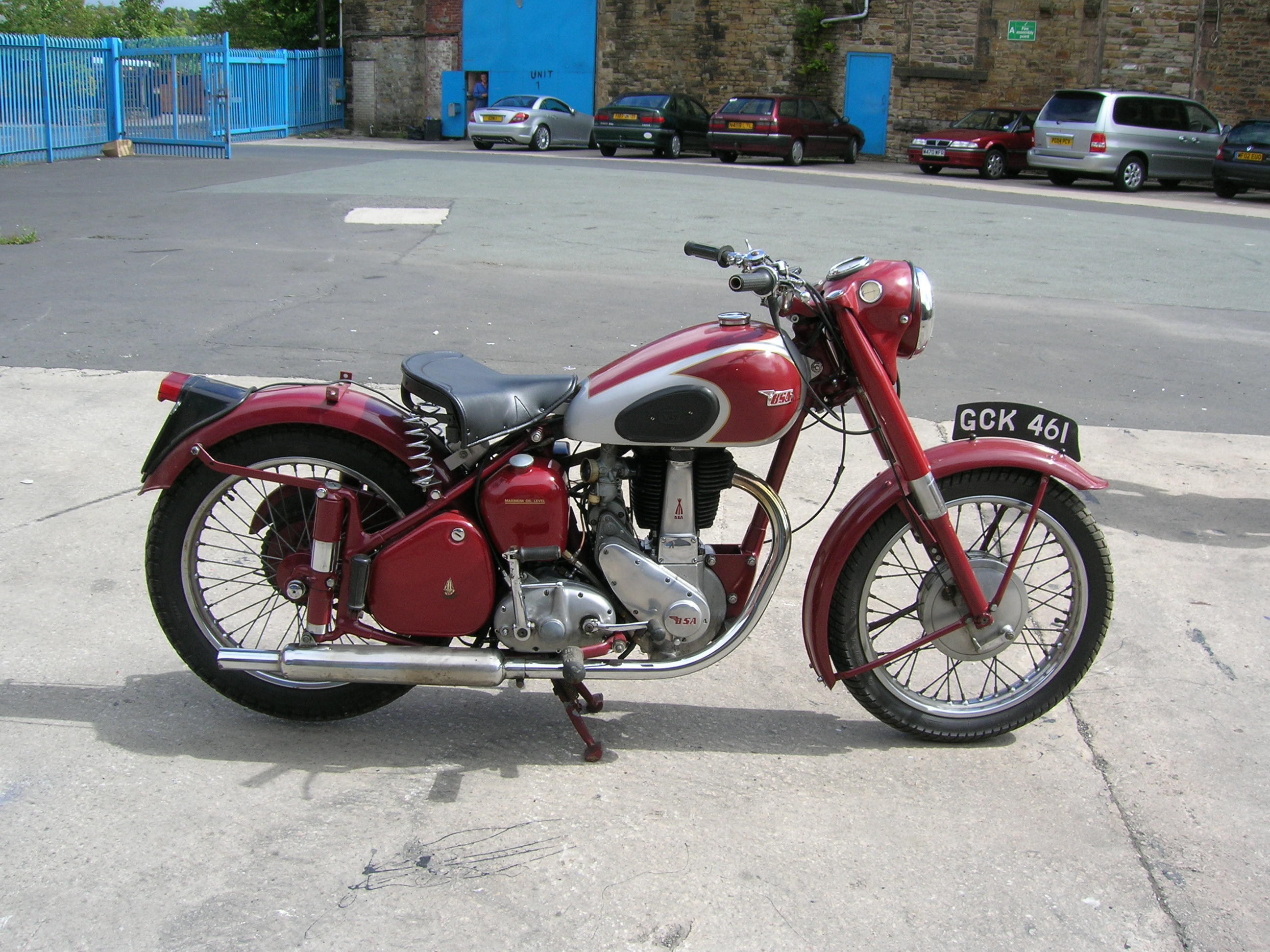 Bonhams Cars : 1954 BSA 348cc B31 Frame no. BB31S 7385 Engine no. BB31 3923