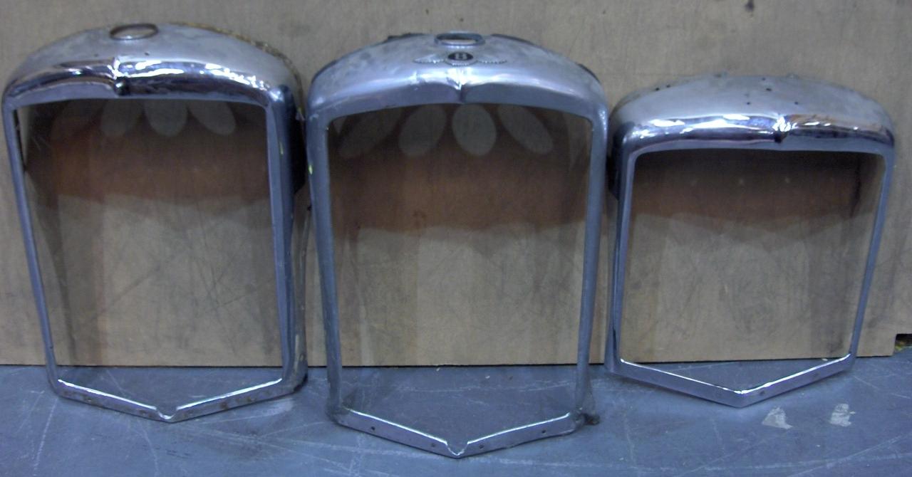 Bonhams Cars : Three Bentley radiator shells,