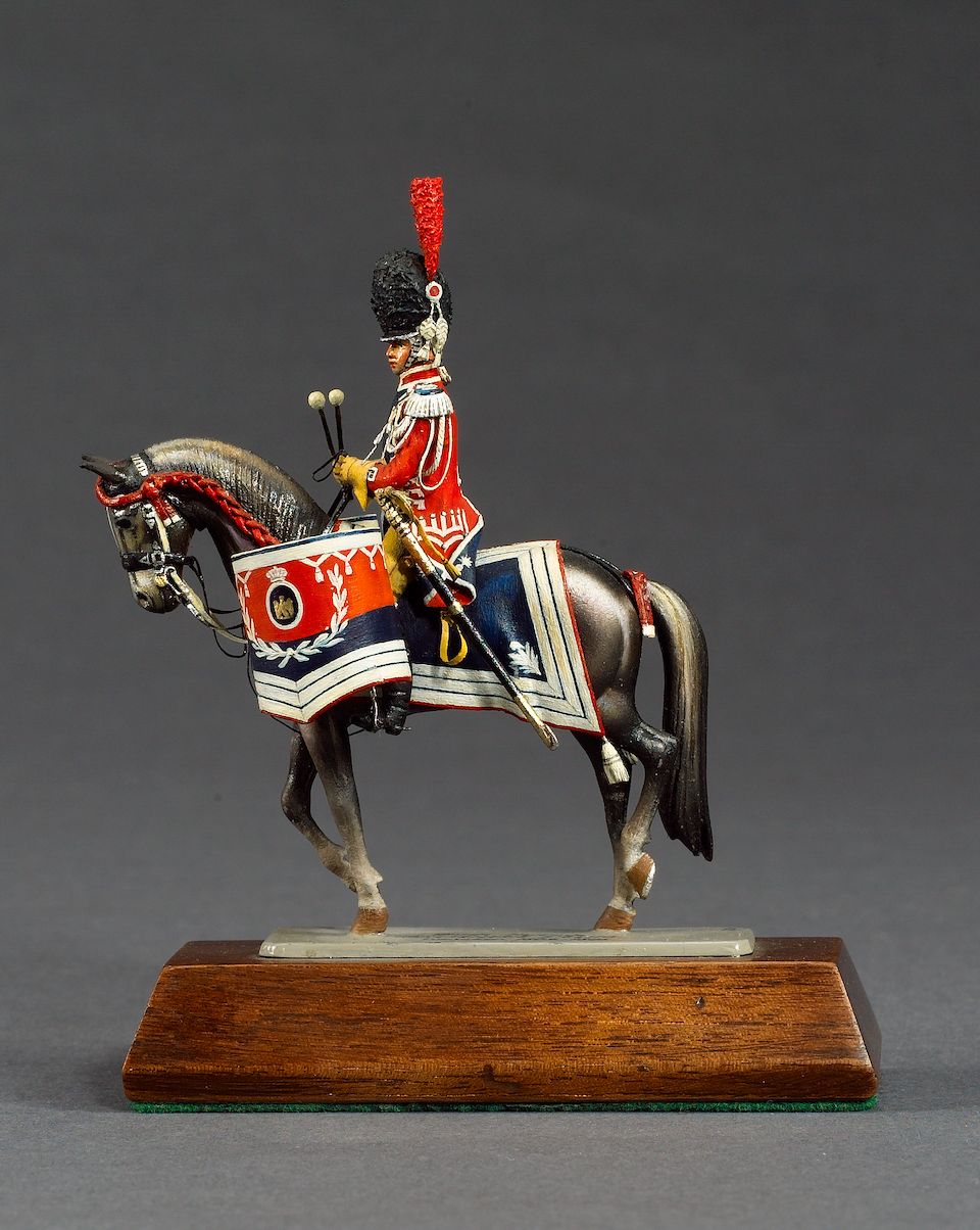 Bonhams Roger Berdou, Garde Imperiale GENDARMERIE D'ELITE Timbalier