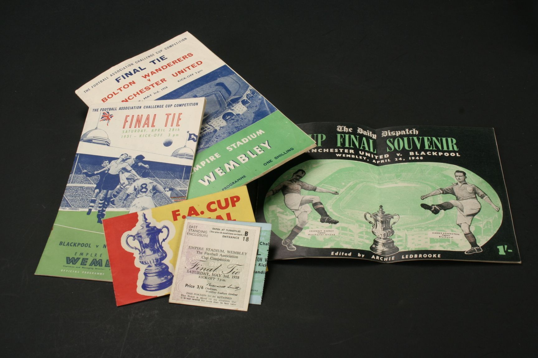 F.A. Cup final programmes