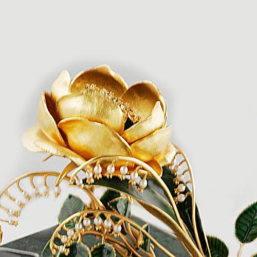 Bonhams : The Princess Grace Royal Anniversary Rose (Franklin Mint Limited)